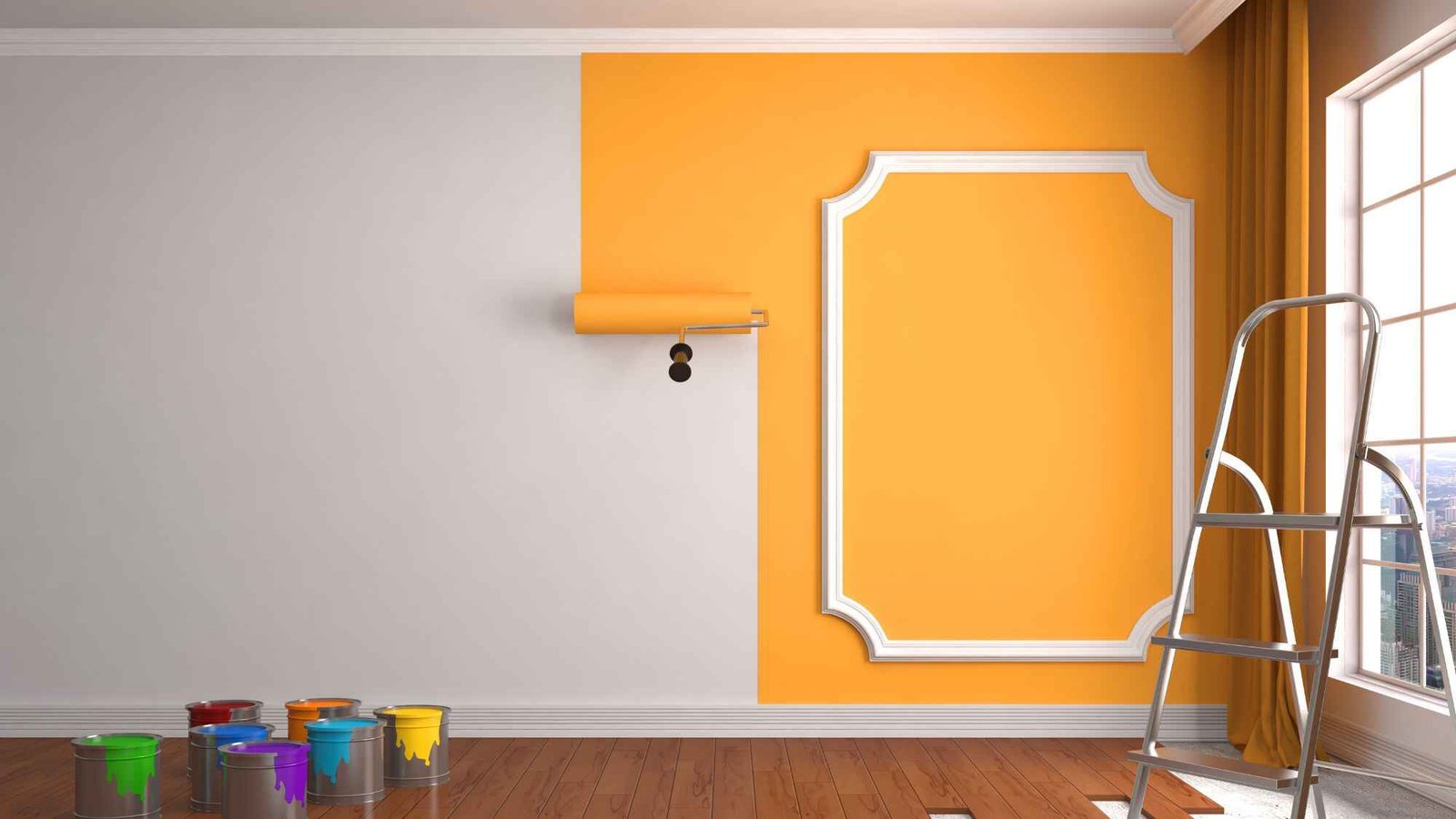 "Transforming Interiors: Paint And Design"