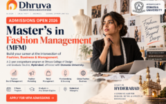 masters in fashion management at dhruva college hyderabad